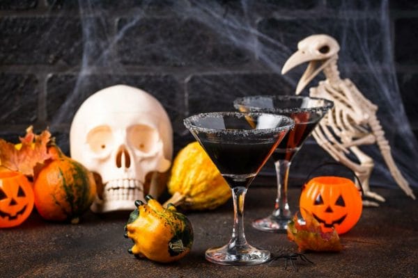 Halloween cocktails for a student party